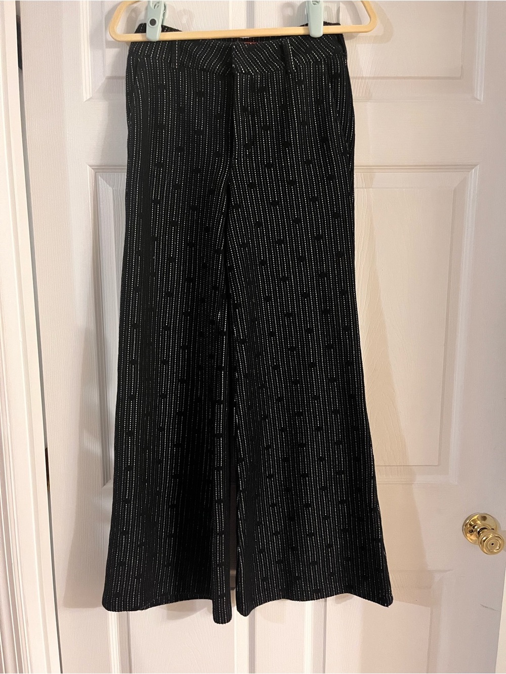 Cartonnier by Anthropologie‎ Flare Leg stretch knit trousers pants women’s 26